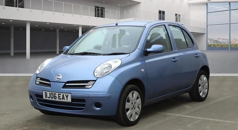 Used Nissan Micra SE 79 HP (58 kW) 2006 Blue Hatchback