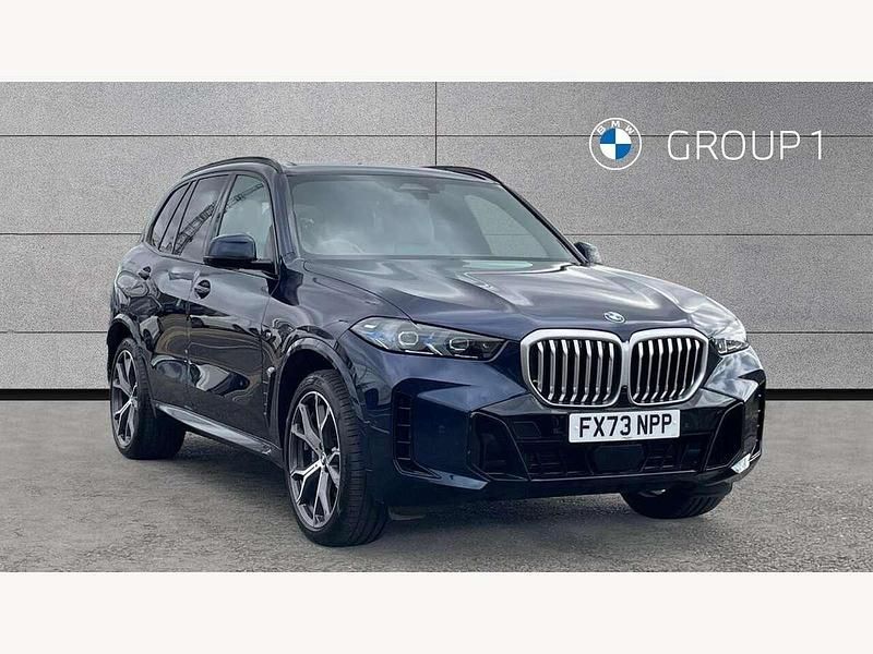 Blue Used 2023 BMW X5 M Sport SUV | £52,993 (A bit pricey) - Image 1/4