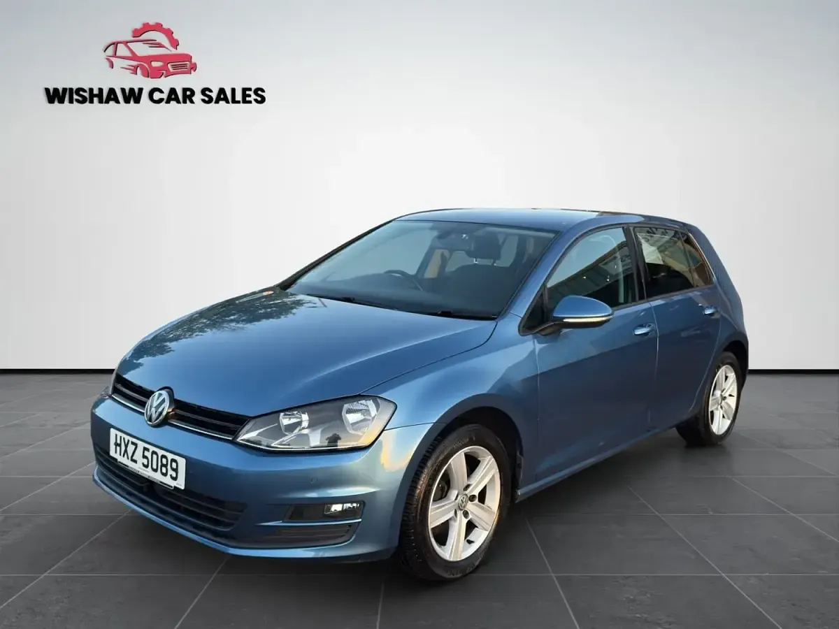 Used VW Golf VII Match 2015 Blue Hatchback