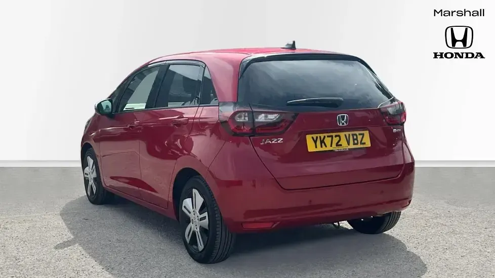 Used Honda Jazz Hybrid 109 HP (80 kW) 2022 Premium plus paint  crystal red Hatchback