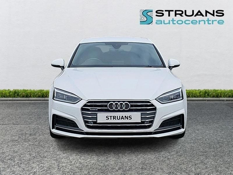 Used Audi A5 S-Line 2019 White Coupe