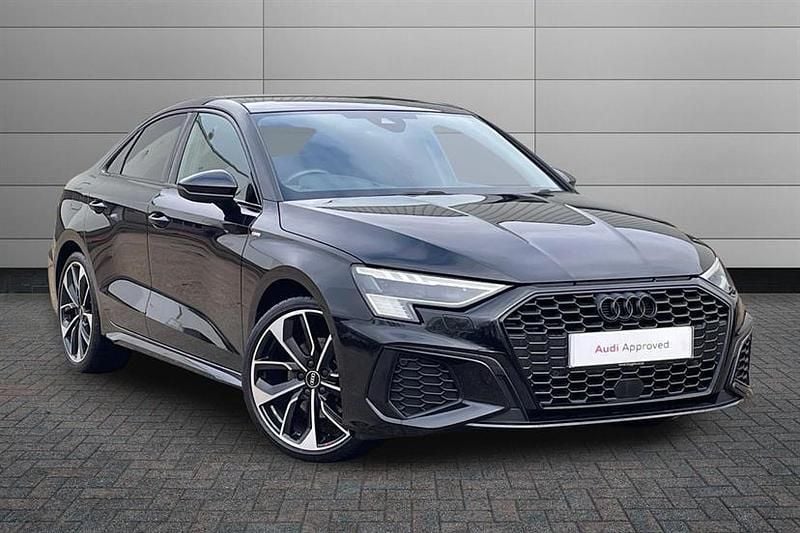 Used Audi A3 Advanced 150 HP (110 kW) 2022 Black Sedan