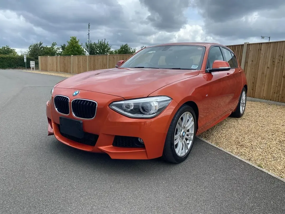 Used BMW 116 M Sport 136 HP (100 kW) 2014 Orange Hatchback