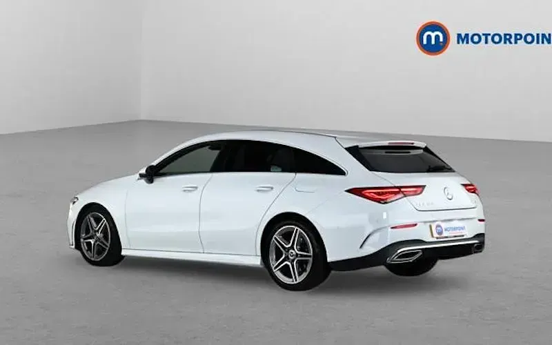 Used Mercedes CLA180 AMG Line Premium Plus 136 HP (100 kW) 2022 White Coupe