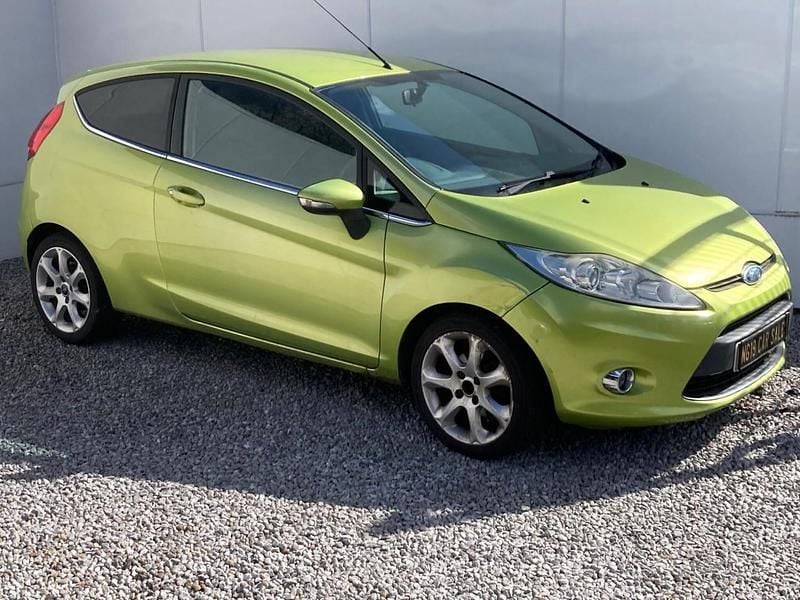 Used Ford Fiesta Zetec 2008 Green Hatchback
