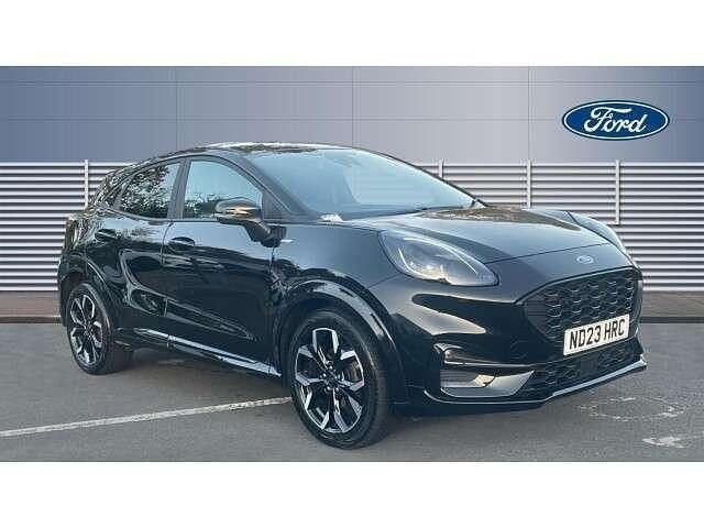 Black Used 2023 Ford Puma ST-Line X SUV | £14,868 (Fair price) - Image 1/4
