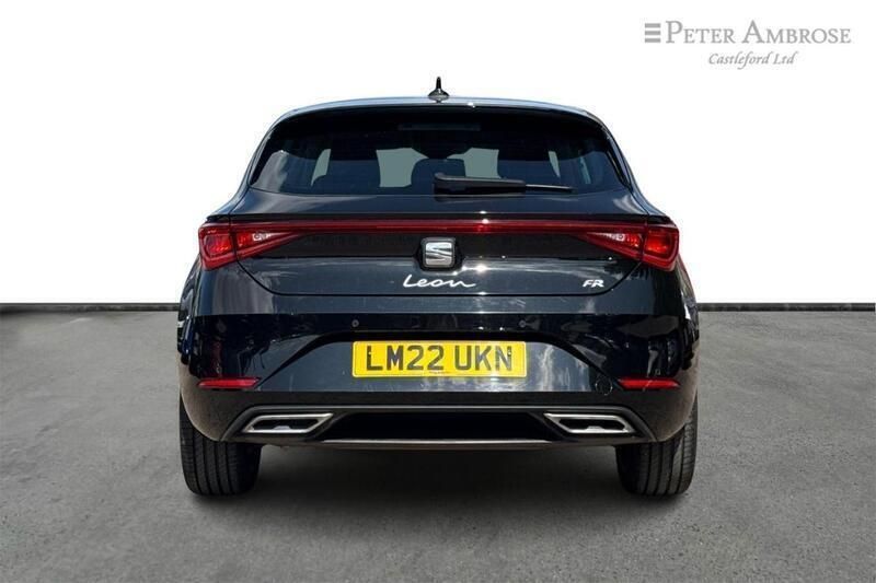 Black Used 2022 Seat Leon FR Hatchback | £15,700 (Fair price) - Image 1/3