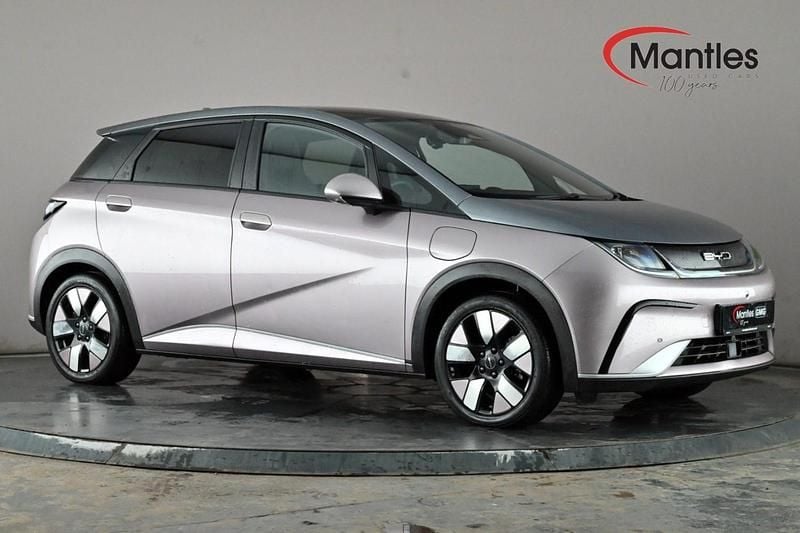 Pink/grey Used 2024 BYD Dolphin Design Hatchback | £20,395 (Fair price) - Image 1/4