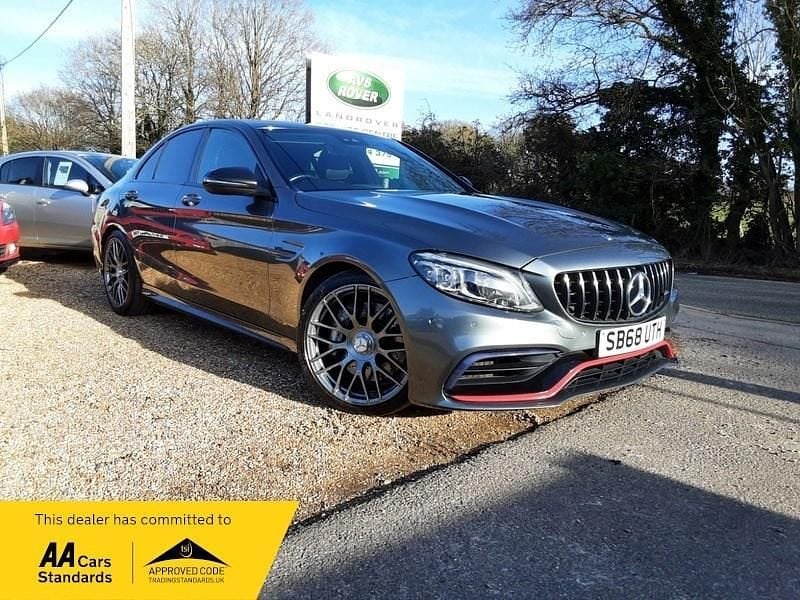 Grey Used 2018 Mercedes C63 AMG AMG Sedan | £29,975 (Good price) - Image 1/3