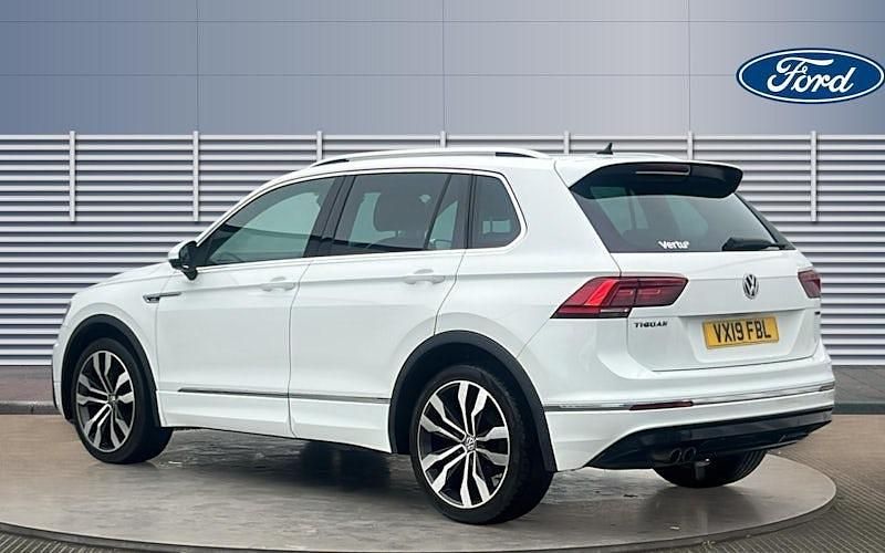 Used VW Tiguan R-line 150 HP (110 kW) 2018 White SUV