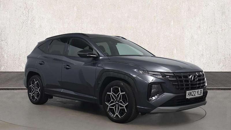 Grey Used 2022 Hyundai Tucson N Line SUV | £21,261 (A bit pricey) - Image 1/4