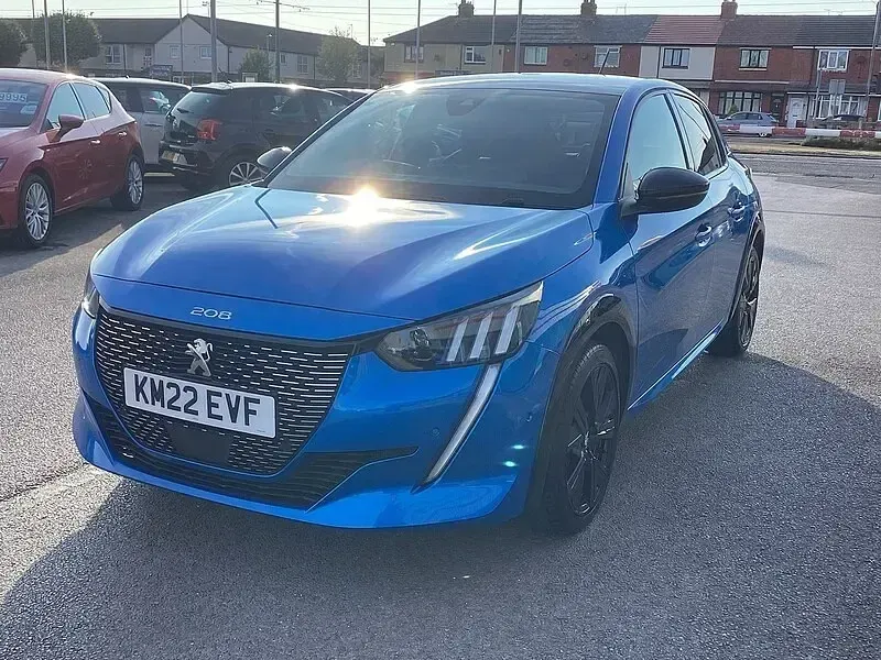 Used Peugeot 208 GTi 75 HP (55 kW) 2022 Blue Hatchback