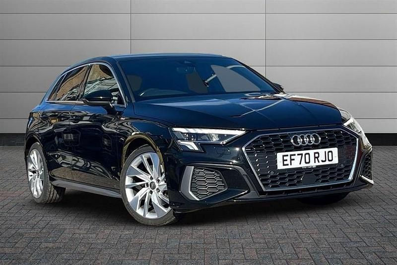 Mythos black Used 2021 Audi A3 Comfort | £15,900 (Good price) - Image 1/4