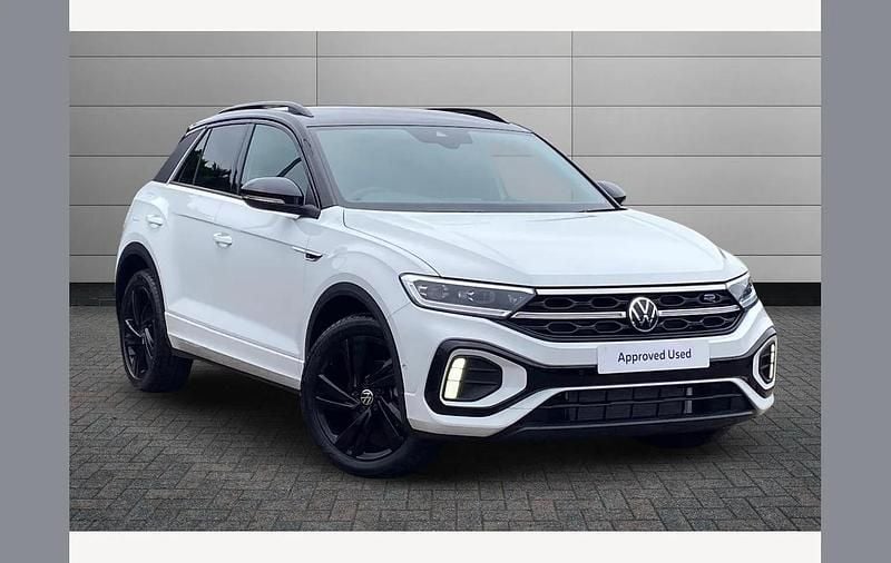 White New 2025 VW T-Roc Black Edition SUV | £33,650 (Super price) - Image 1/3