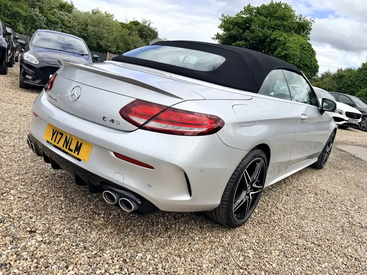 Used Mercedes C43 AMG Premium 2018 Silver Cabriolet