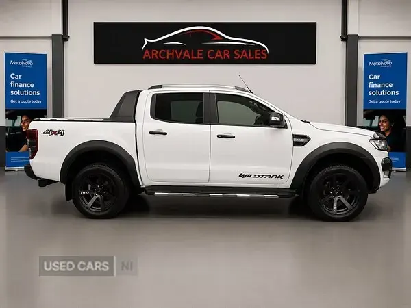 Used Ford Ranger Wildtrack 200 HP (147 kW) 2017 White Pickup