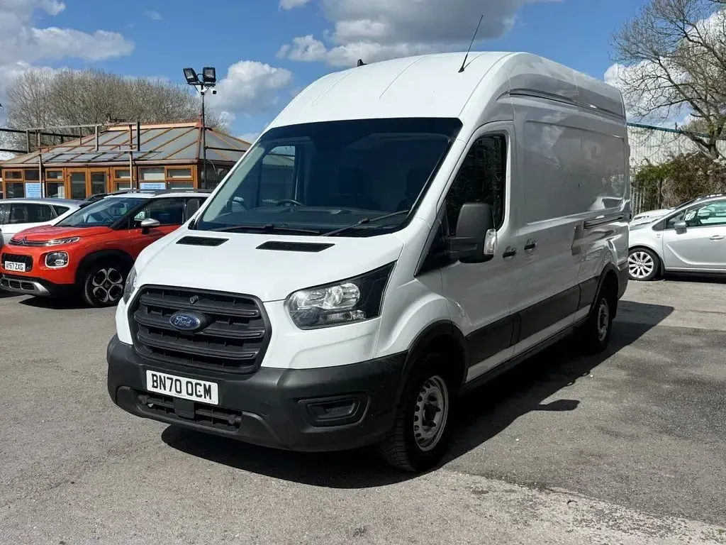 Used Ford Transit S 130 HP (95 kW) 2020 White Van