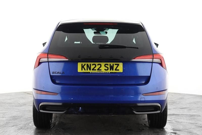 Used Skoda Scala Monte Carlo 2022 Blue Hatchback