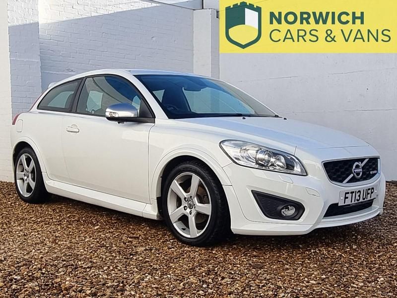 White Used 2013 Volvo C30 R-Design Hatchback | £4,295 (Fair price) - Image 1/4