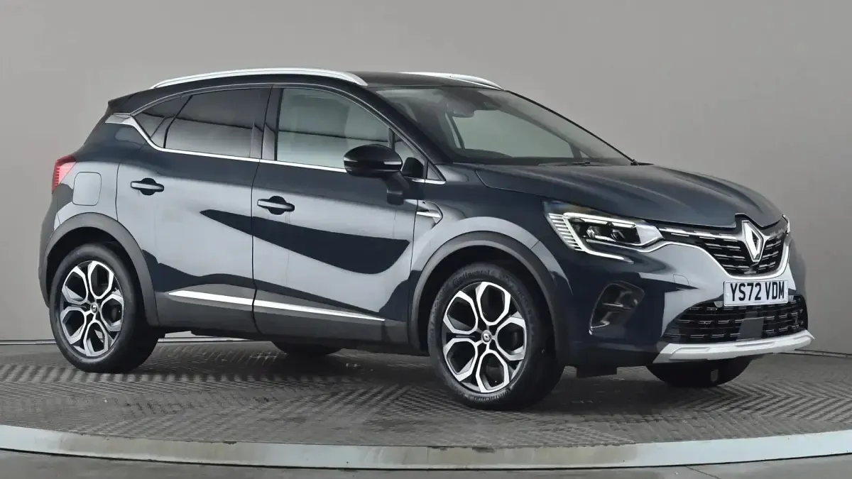 Begagnad Renault Captur Techno 91 HK (66 kW) 2023 Blå SUV