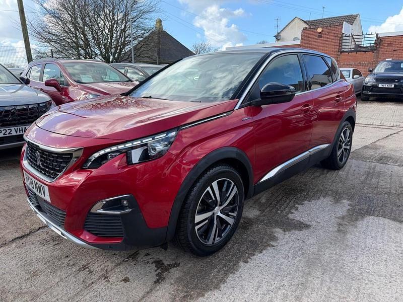Used Peugeot 3008 GT-line 2018 Red SUV