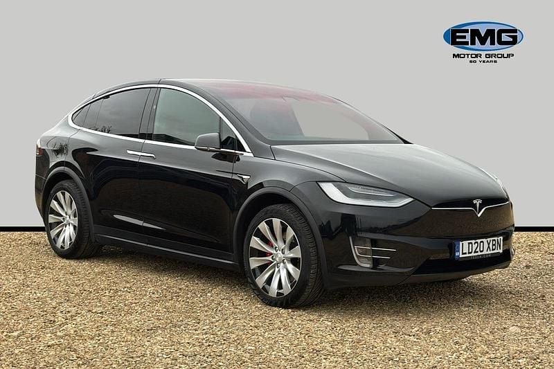 Black Used 2020 Tesla Model X Performance SUV | £34,295 (Good price) - Image 1/3