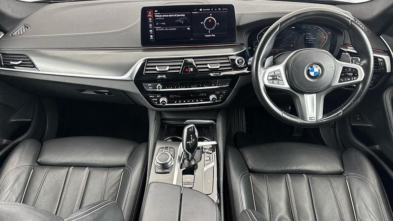 Used BMW 530 M Sport 282 HP (207 kW) 2022 Black Estate
