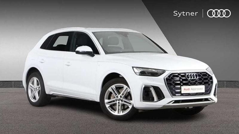 White Used 2021 Audi Q5 S-Line SUV | £27,500 (Fair price) - Image 1/4