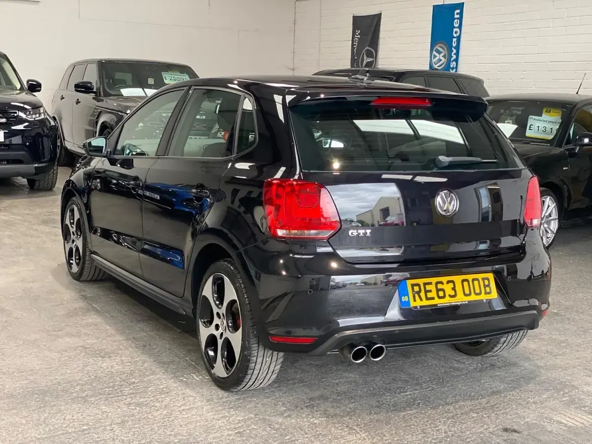 Used VW Polo GTI 180 HP (132 kW) 2013 Black Hatchback