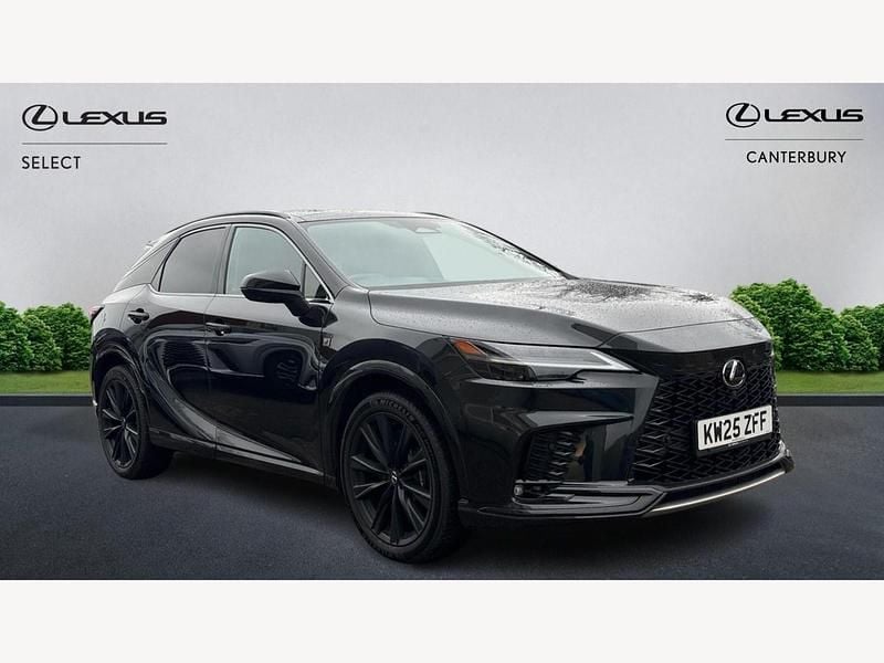 Black Used 2025 Lexus RX500h Sport Line SUV | £64,995 (Fair price) - Image 1/3