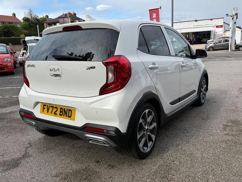 Used Kia Picanto X-Line 66 HP (48 kW) 2022 White Hatchback