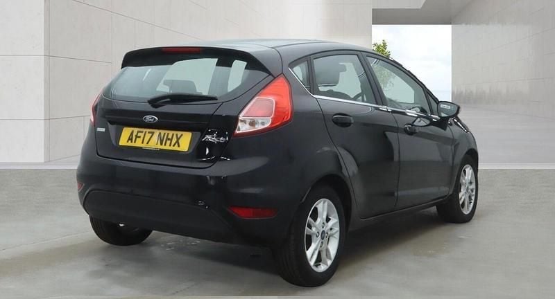 Used Ford Fiesta Zetec 2017 Black Hatchback