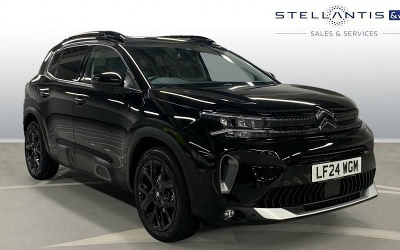Black Used 2024 Citroën C5 Aircross PureTech SUV | £21,168 (Fair price) - Image 1/4