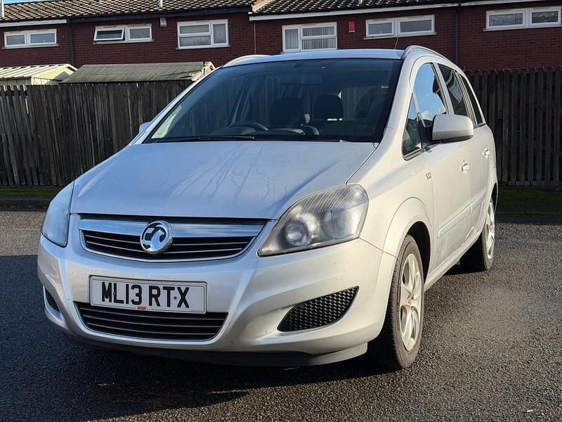 Used Vauxhall Zafira 115 HP (84 kW) 2013 Silver MPV