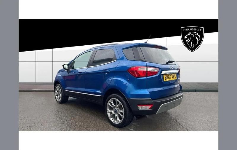 Used Ford Ecosport Titanium 125 HP (91 kW) 2019 Blue SUV