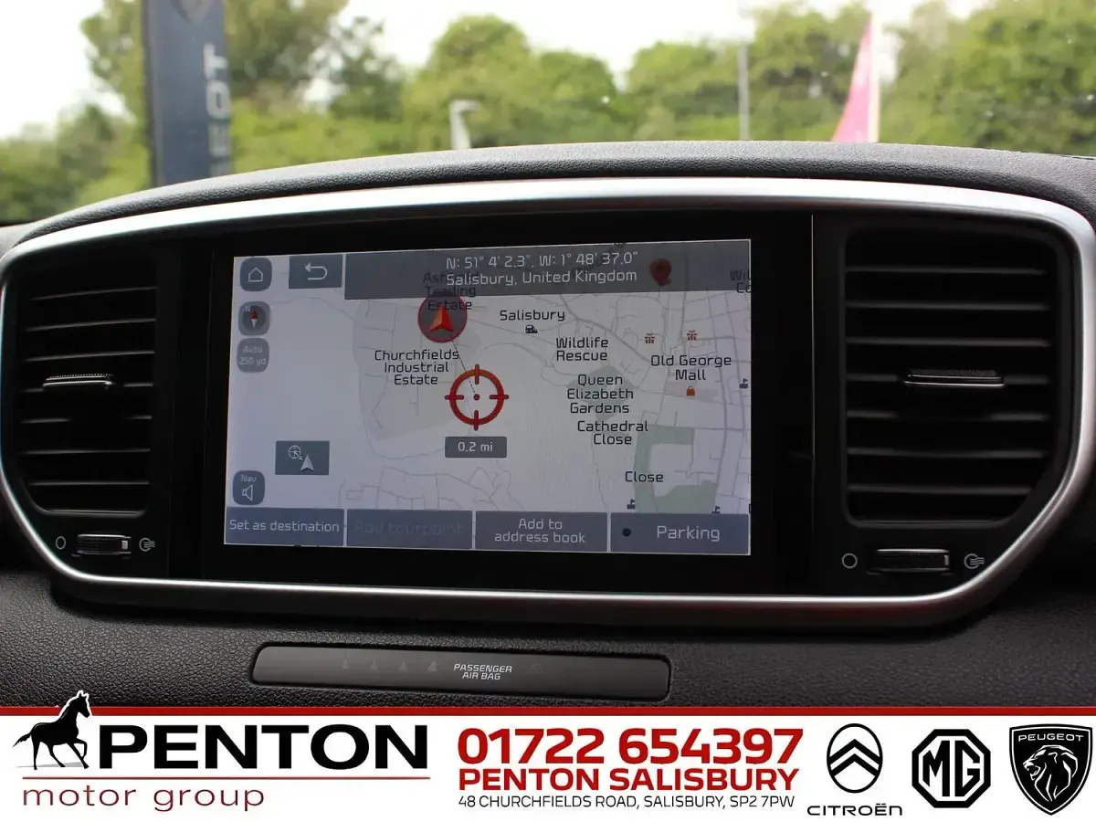 Used Kia Sportage 177 HP (130 kW) 2020 Red SUV