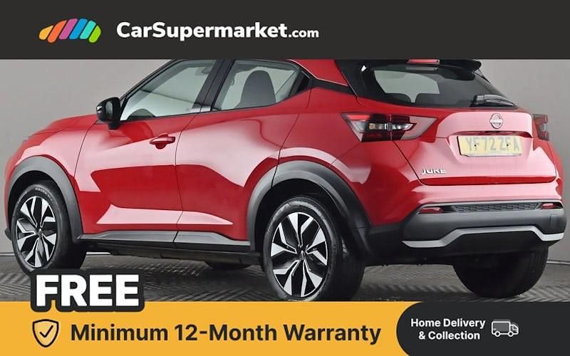 Used Nissan Juke Acenta 114 HP (83 kW) 2022 Red SUV