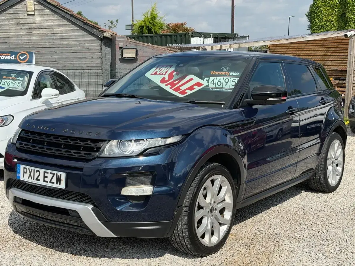 Begagnad Land Rover Range Rover evoque Dynamic 150 HK (110 kW) 2012 Blå SUV