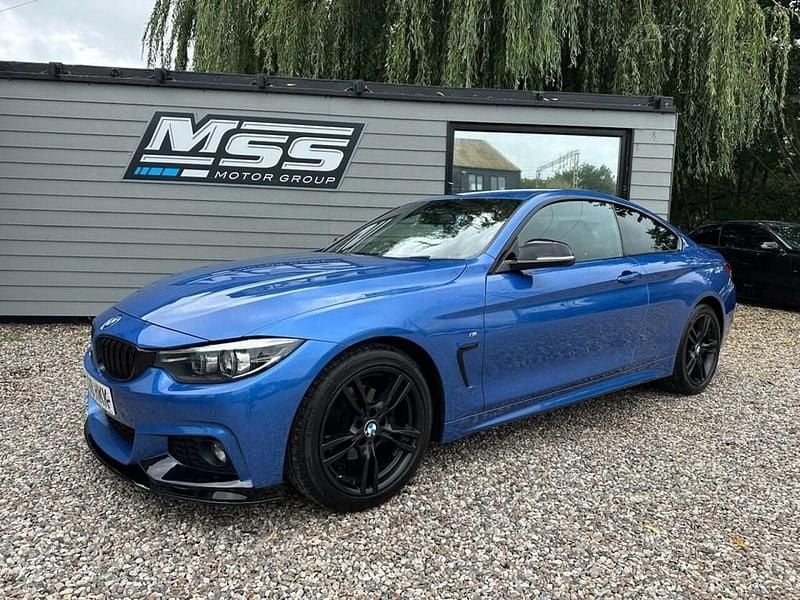 Blue Used 2018 BMW 420 M Sport Coupe | £13,495 (Good price) - Image 1/4