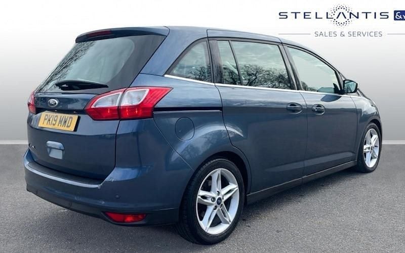 Used Ford Grand C-Max Titanium X 150 HP (110 kW) 2019 Blue MPV