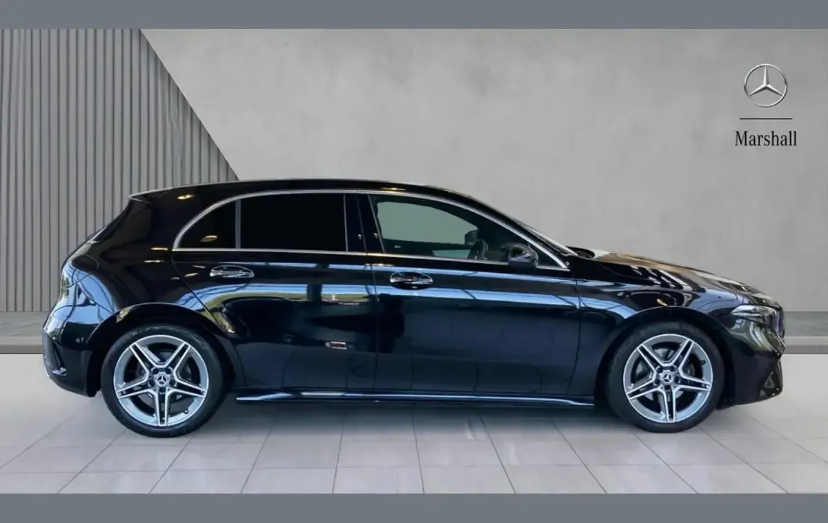 Used Mercedes A180 AMG Line Premium 134 HP (98 kW) 2023 Black Hatchback