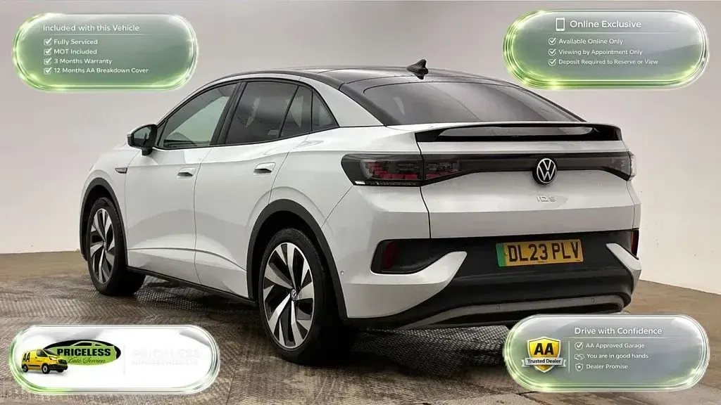 Used VW ID.5 Pro Performance 150 kW (204 HP) 2023 White SUV