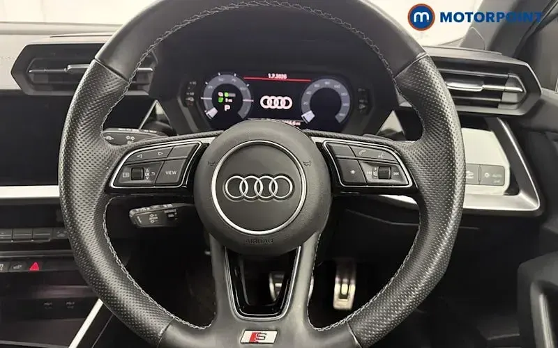 Used Audi A3 Sportback e-tron Competition 245 HP (180 kW) 2024 White Hatchback