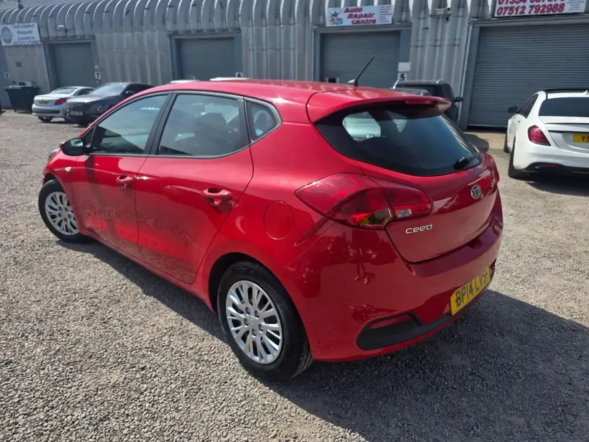 Używany Kia Ceed 2014 Czerwony Hatchback