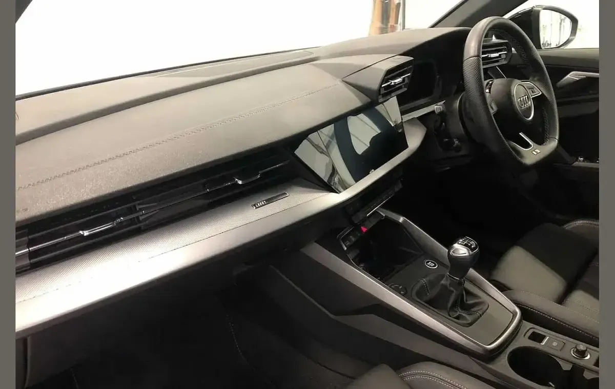 Used Audi A3 Black Edition 147 HP (108 kW) 2023 Black Sedan