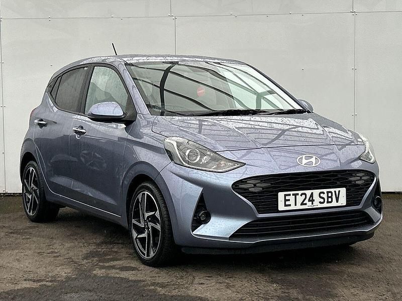 Blue Used 2024 Hyundai i10 Premium Hatchback | £15,679 (Fair price) - Image 1/4