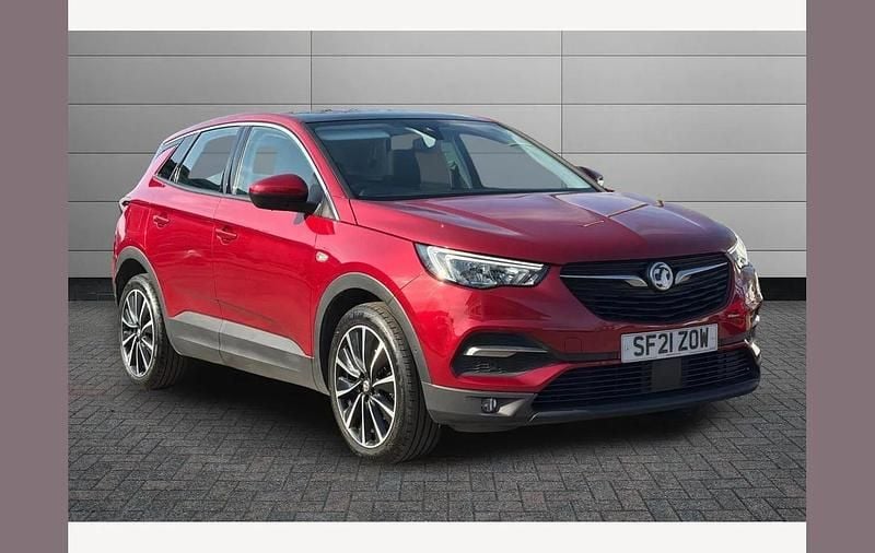 Used Vauxhall Grandland X Elite 130 HP (95 kW) 2021 Red SUV