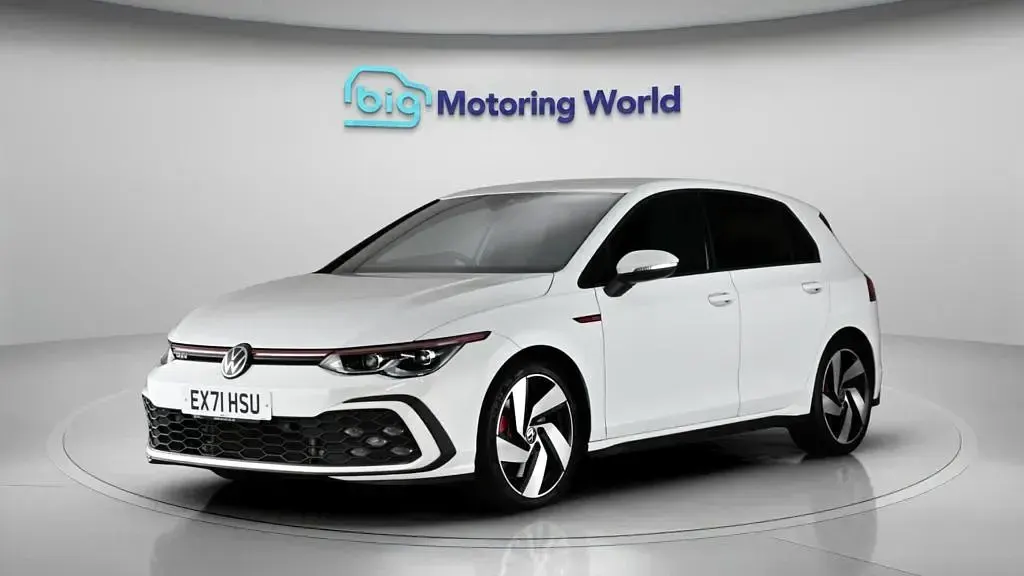 Used VW Golf VII GTI 245 HP (180 kW) 2021 White Hatchback