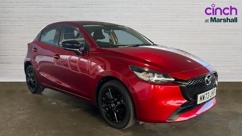Red Used 2023 Mazda 2 Homura-Line Hatchback | £14,056 (Fair price) - Image 1/4
