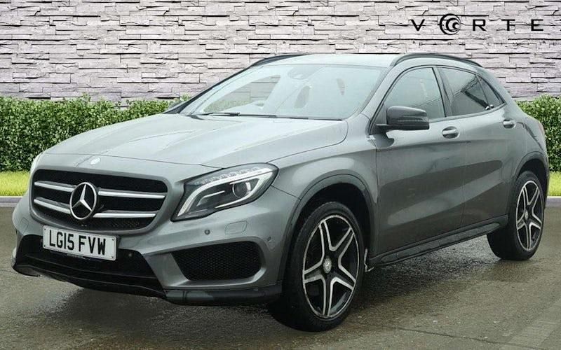 Used Mercedes GLA220 AMG Line Premium 170 HP (125 kW) 2015 Grey SUV